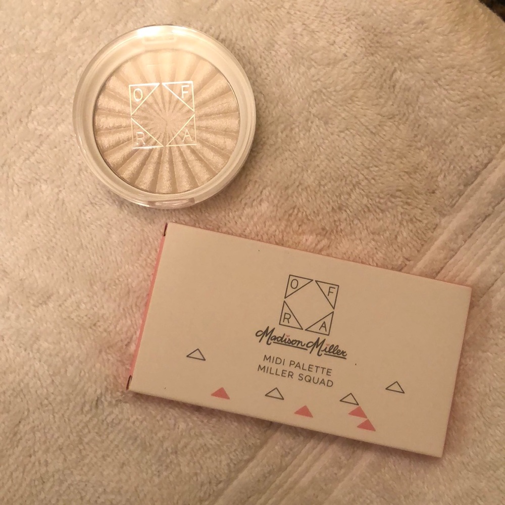 Idea highlighters and blush